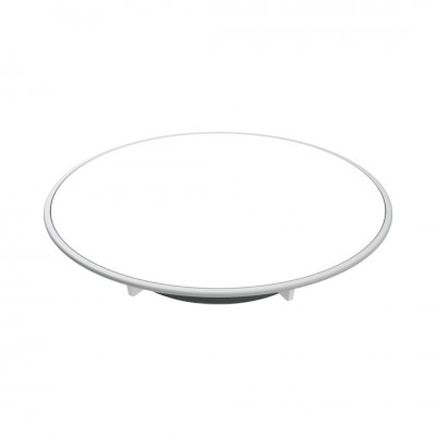 Geberit pokrywa odpływu syfonu brodzikowego 90 mm biały mat/chrom mat 150.266.11.1