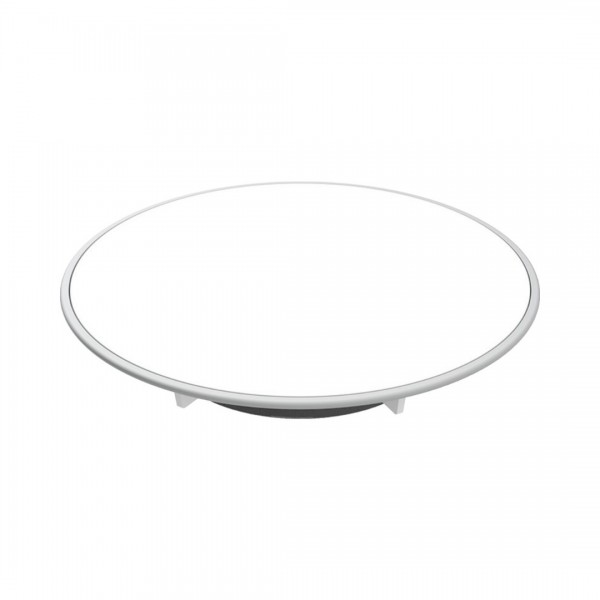 Geberit pokrywa odpływu syfonu brodzikowego 90 mm biały mat/chrom mat 150.266.11.1