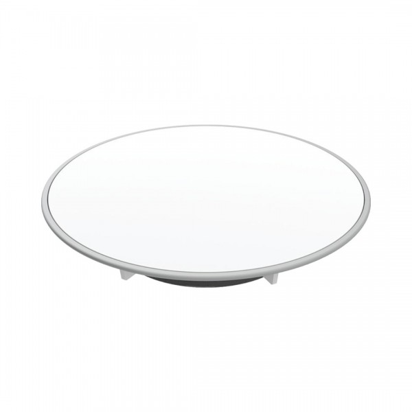Geberit pokrywa odpływu syfonu brodzikowego 90 mm biały mat/chrom mat 150.266.KJ.1
