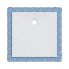 Geberit Olona brodzik kwadratowy 90x90 cm z włókniną uszczelniającą biały mat 550.901.00.1