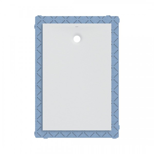 Geberit Olona brodzik prostokątny 140x90 cm z włókniną uszczelniającą biały mat 550.919.00.1