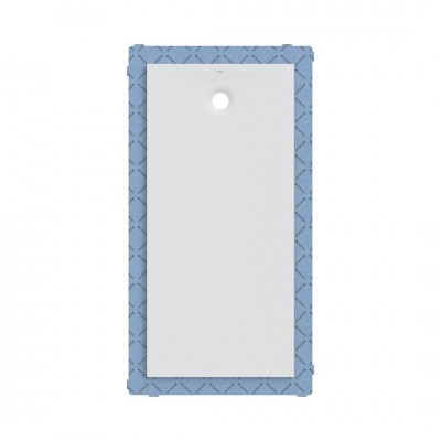 Geberit Olona brodzik prostokątny 170x80 cm z włókniną uszczelniającą biały mat 550.928.00.1