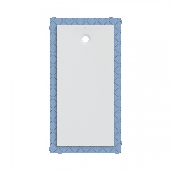Geberit Olona brodzik prostokątny 170x80 cm z włókniną uszczelniającą biały mat 550.928.00.1