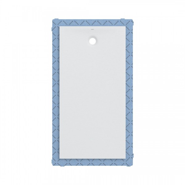 Geberit Olona brodzik prostokątny 180x90 cm z włókniną uszczelniającą biały mat 550.940.00.1