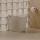 Roca Avant In-Tank miska WC stojąca Rimless spłukiwanie wirowe ze zintegrowanym zbiornikiem biała Supraglaze A80336MS0W