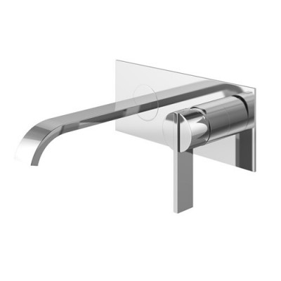 Kohlman Dexame bateria umywalkowa podtynkowa 2-otworowa wylewka 17 cm QW185D