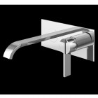 Kohlman Dexame bateria umywalkowa podtynkowa 2-otworowa wylewka 17 cm QW185D