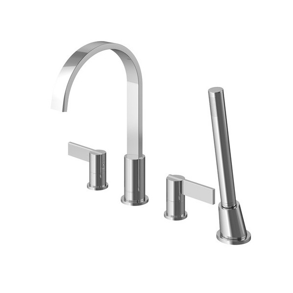 Kohlman Dexame bateria wannowa stojąca 4-otworowa