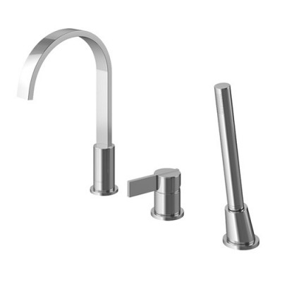 Kohlman Dexame bateria wannowa stojąca 3-otworowa