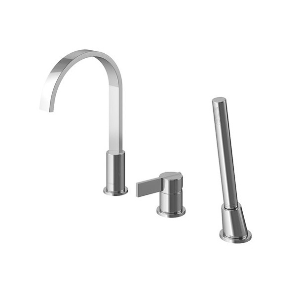 Kohlman Dexame bateria wannowa stojąca 3-otworowa