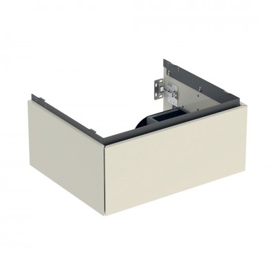 Geberit One szafka podumywalkowa 59,2 cm wisząca szary piaskowy połysk 505.071.00.4