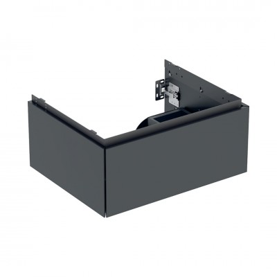 Geberit One szafka podumywalkowa 59,2 cm wisząca czarny mat 505.071.00.8