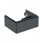 Geberit One szafka podumywalkowa 59,2 cm wisząca czarny mat 505.071.00.8