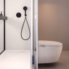 Roca Avant In-Tank miska WC wisząca z deską wolnoopadającą Rimless Vortex ze zbiornikiem 230V biała Supraglaze A80336NS01