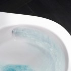 Roca Avant In-Tank miska WC stojąca z deską wolnoopadającą Rimless Vortex ze zbiornikiem biała Supraglaze A80336MS0H