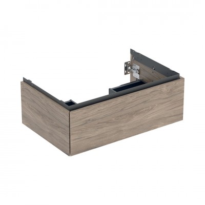 Geberit One szafka podumywalkowa 74 cm wisząca orzech hickory 505.072.00.6