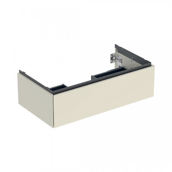 Geberit One szafka podumywalkowa 88,8 cm piaskowy szary połysk wisząca 505.073.00.4