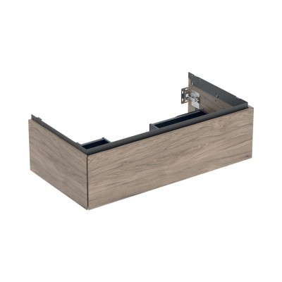 Geberit One szafka podumywalkowa 88,8 cm wisząca orzech hickory 505.073.00.6