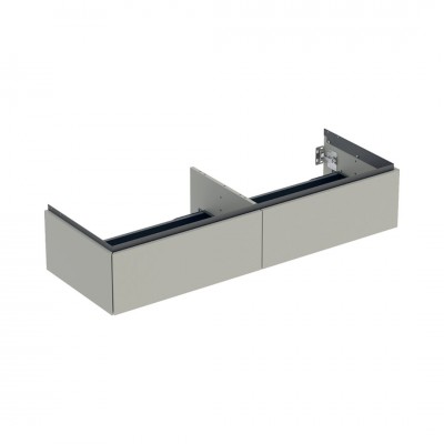 Geberit One szafka podumywalkowa 133,2 cm wisząca szary beżowy mat 505.076.00.7