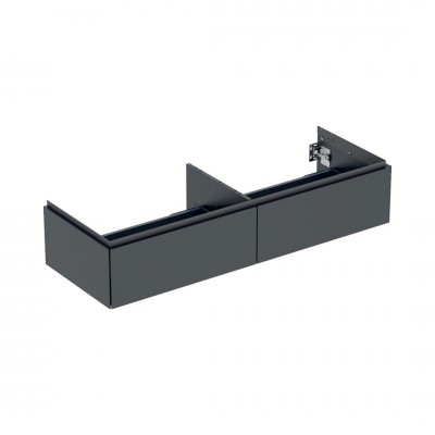 Geberit One szafka podumywalkowa 133,2 cm wisząca czarny mat 505.076.00.8