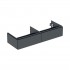 Geberit One szafka podumywalkowa 133,2 cm wisząca czarny mat 505.076.00.8