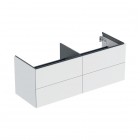 Geberit One szafka podumywalkowa 133,2 cm 4 szuflady wisząca biały mat 505.266.00.2