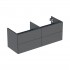 Geberit One szafka podumywalkowa 133,2 cm 4 szuflady wisząca lava mat 505.266.00.3