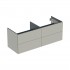 Geberit One szafka podumywalkowa 133,2 cm 4 szuflady wisząca szary beżowy mat 505.266.00.7