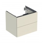 Geberit One szafka podumywalkowa 59,2 cm 2 szuflady wisząca piaskowy szary 505.261.00.4