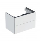 Geberit One szafka podumywalkowa 74 cm 2 szuflady wisząca biały mat 505.262.00.2