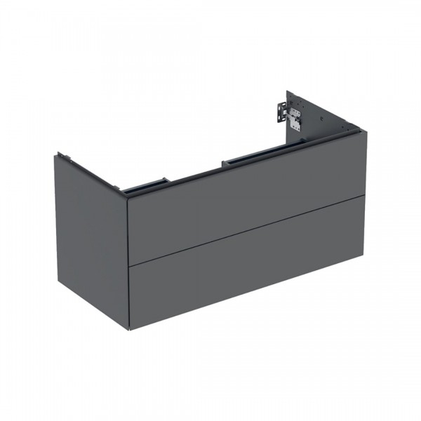 Geberit One szafka podumywalkowa 103,6 cm 2 szuflady wisząca lava mat 505.264.00.3