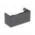 Geberit One szafka podumywalkowa 103,6 cm 2 szuflady wisząca lava mat 505.264.00.3