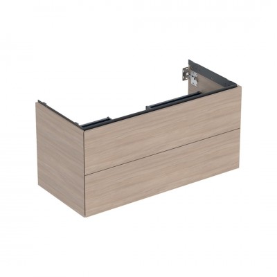 Geberit One szafka podumywalkowa 103,6 cm 2 szuflady wisząca dąb 505.264.00.5