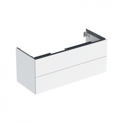 Geberit One szafka podumywalkowa 118,4 cm 2 szuflady wisząca biały połysk 505.265.00.1