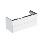 Geberit One szafka podumywalkowa 118,4 cm 2 szuflady wisząca biały połysk 505.265.00.1
