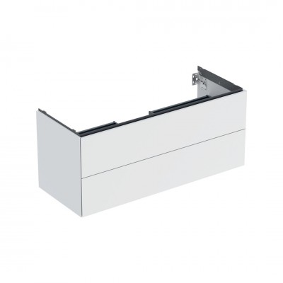 Geberit One szafka podumywalkowa 118,4 cm 2 szuflady wisząca biały mat 505.265.00.2