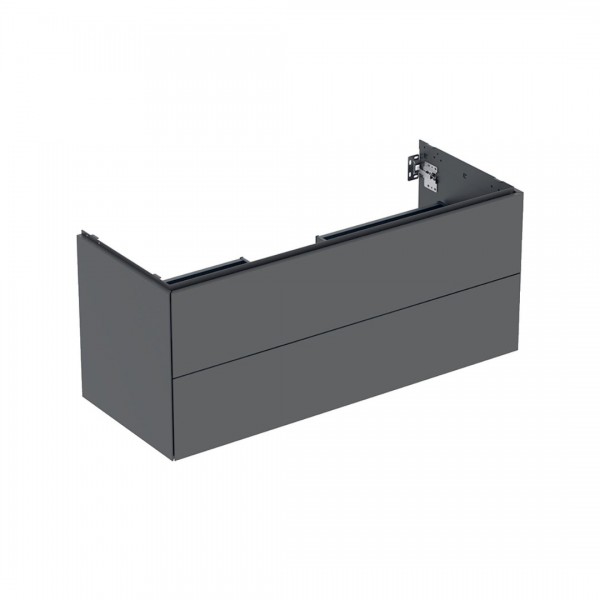 Geberit One szafka podumywalkowa 118,4 cm 2 szuflady wisząca lava mat 505.265.00.3