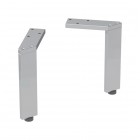 Geberit nóżki meblowe 18,5–19,3 cm chrom 502.329.00.1