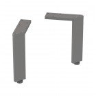 Geberit nóżki meblowe 18,5–19,3 cm lava mat 502.329.JK.1