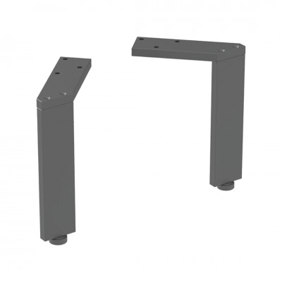 Geberit nóżki meblowe 18,5–19,3 cm czarny mat 502.329.16.1