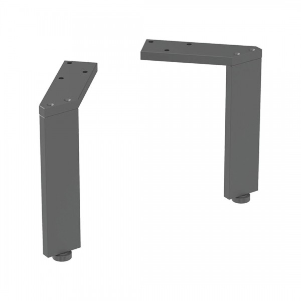 Geberit nóżki meblowe 18,5–19,3 cm czarny mat 502.329.16.1