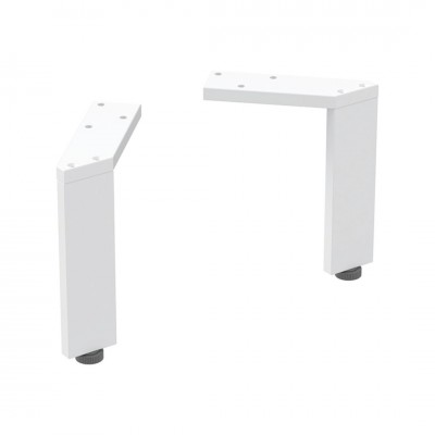 Geberit nóżki meblowe 15–15,8 cm biały mat 500.367.01.1