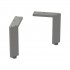 Geberit nóżki meblowe 15–15,8 cm lava mat 500.367.JK.1