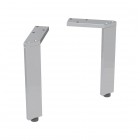 Geberit nóżki meblowe 22,5-23,3 cm chrom 502.330.00.1