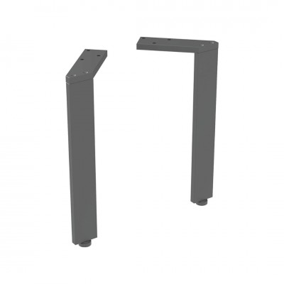 Geberit nóżki meblowe 26-26,8 cm czarny mat 500.658.16.1