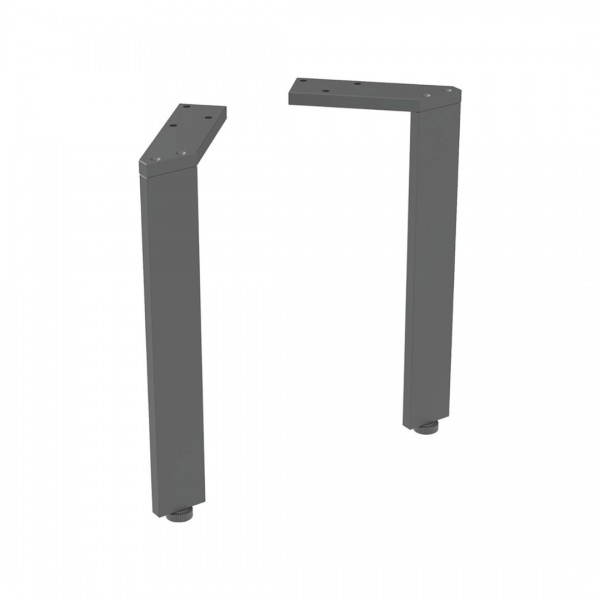 Geberit nóżki meblowe 26-26,8 cm czarny mat 500.658.16.1