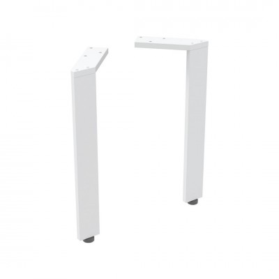 Geberit nóżki meblowe 30-30,8 cm biały mat 500.657.01.1