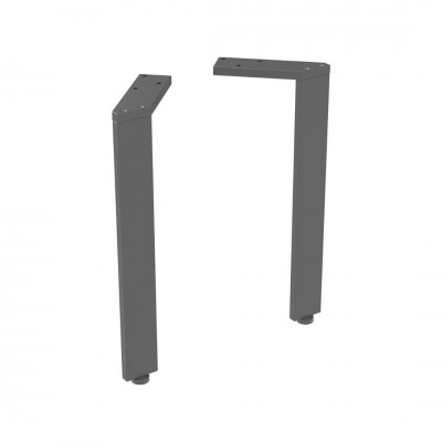 Geberit nóżki meblowe 30-30,8 cm czarny mat 500.657.16.1