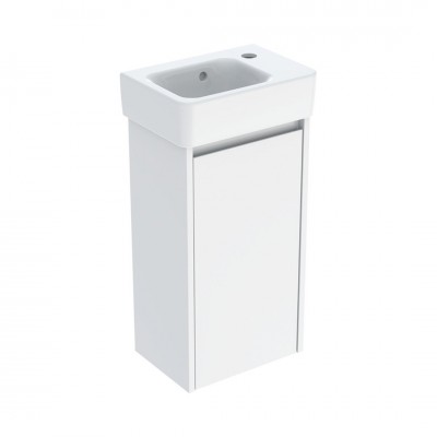 Geberit Selnova Square umywalka z szafką 36 cm biały połysk 504.130.01.1