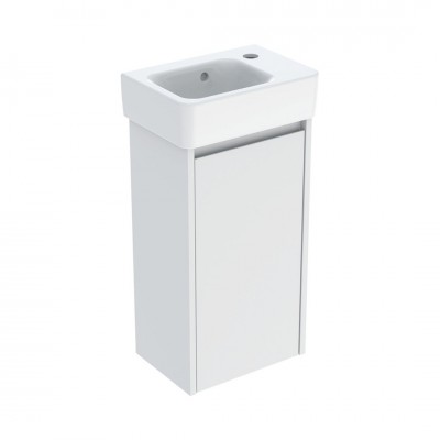 Geberit Selnova Square umywalka z szafką 36 cm biały mat 504.130.00.1